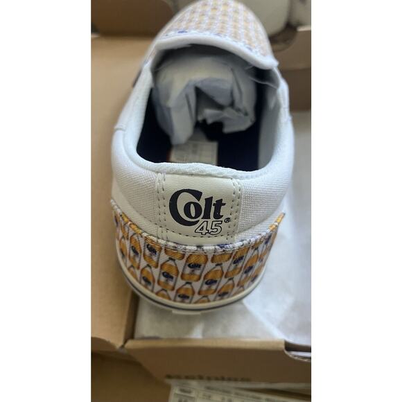 Etnies Graphic COLT45 Slip On Sneaker Shoe Mens 10 Marina Skateboard Footwear - Picture 5 of 9